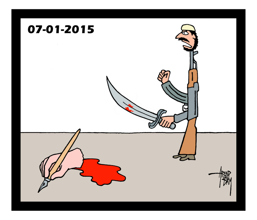 one year after Charlie Hebdo