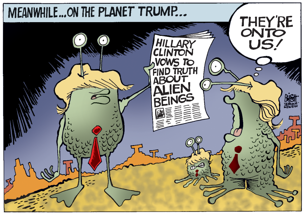 ON THE PLANET TRUMP, COLOR