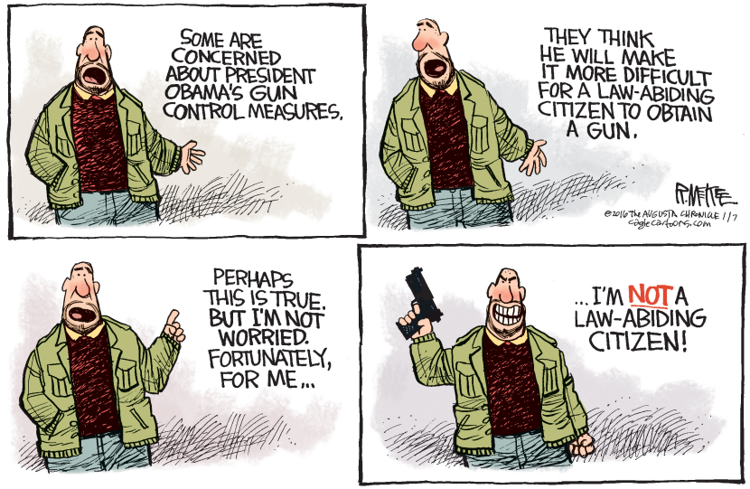 Obama Gun Control COLOR