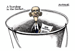 OBAMA TEARS by Jimmy Margulies