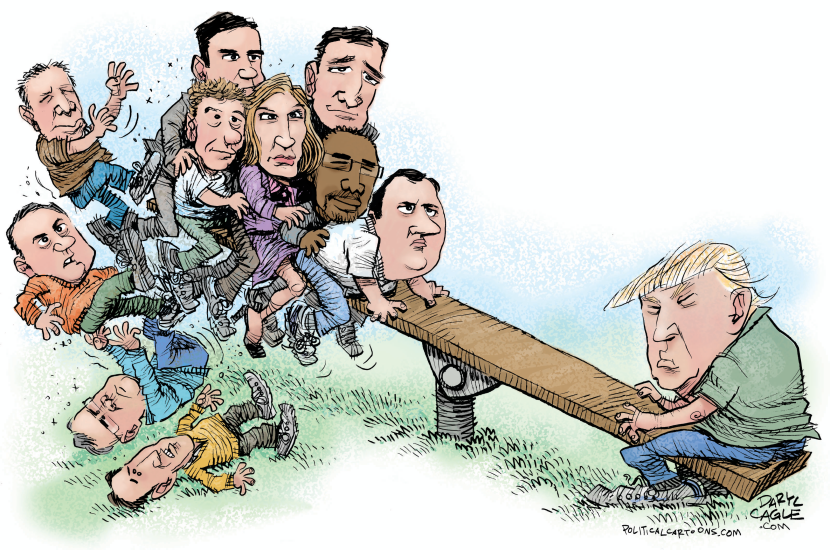 Trump and the GOP See-Saw COLOR