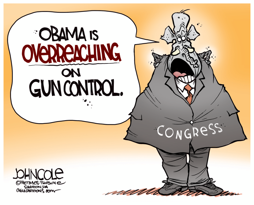 Congressional 'underreach' COLOR