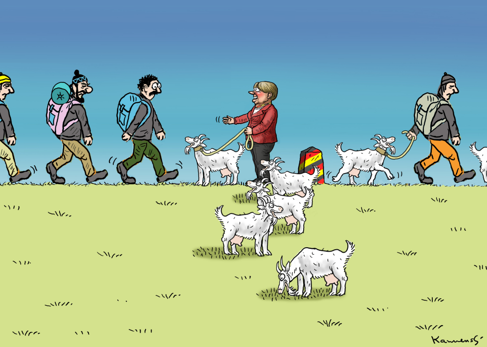 YOUNG IMMIGRANT MEN IN GERMANY