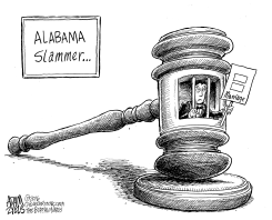 JUSTICE ROY MOORE by Adam Zyglis