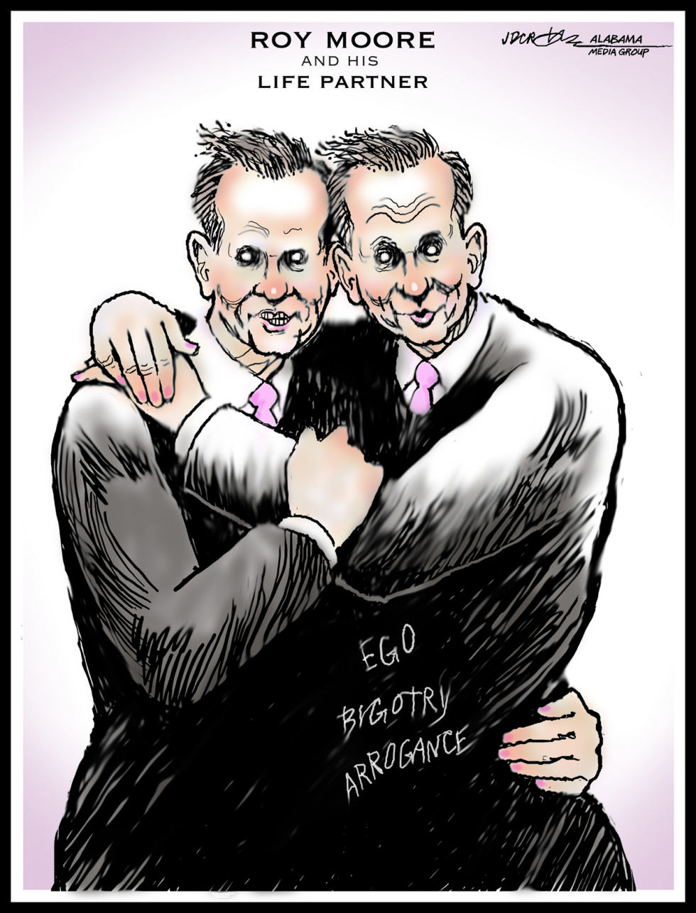Judge Roy Moore  his life partner