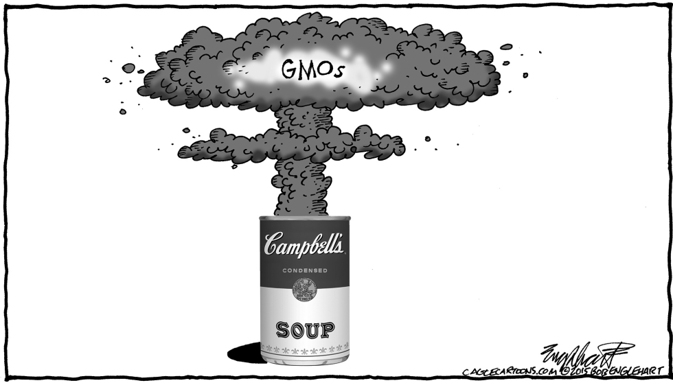 Gmos In Campbells Soup Cartoons