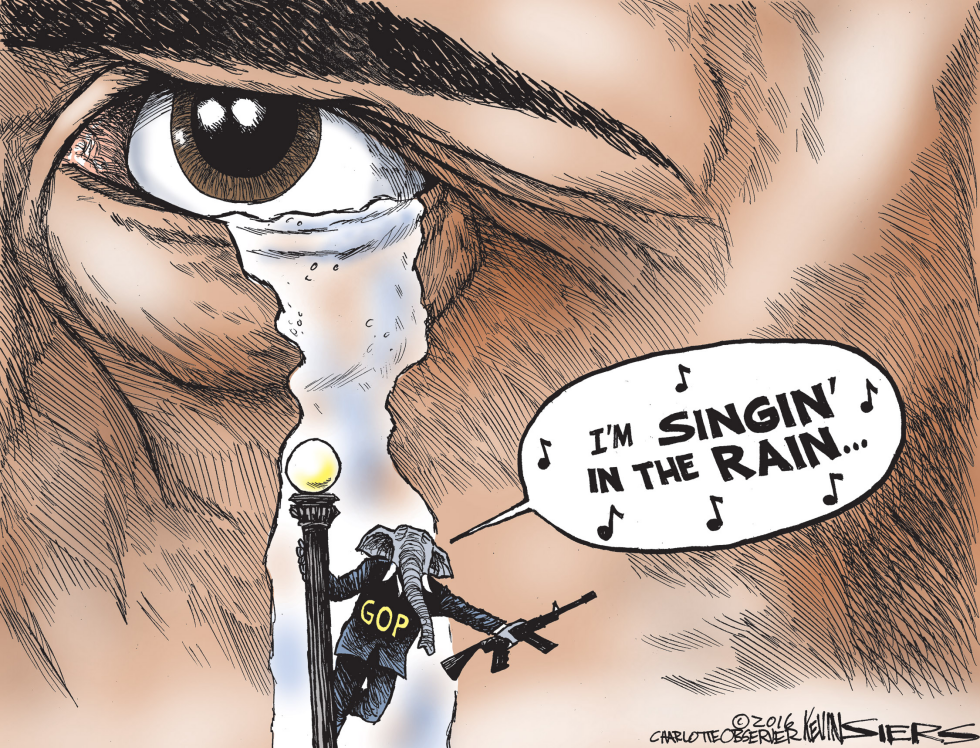  SINGING IN THE RAIN by Kevin Siers