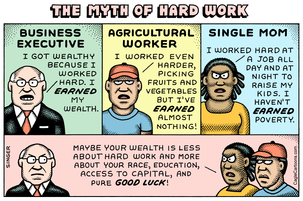 Myth of Hard Work horizontal color