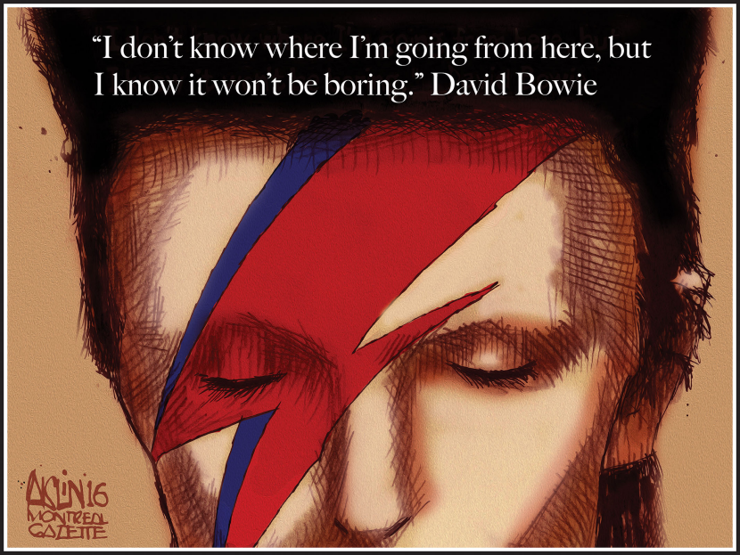 David Bowie dies