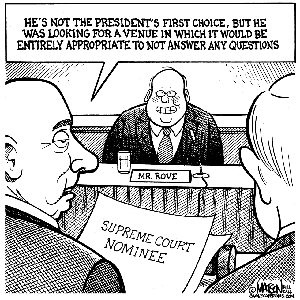Karl Rove's Takes The Supreme Fifth
