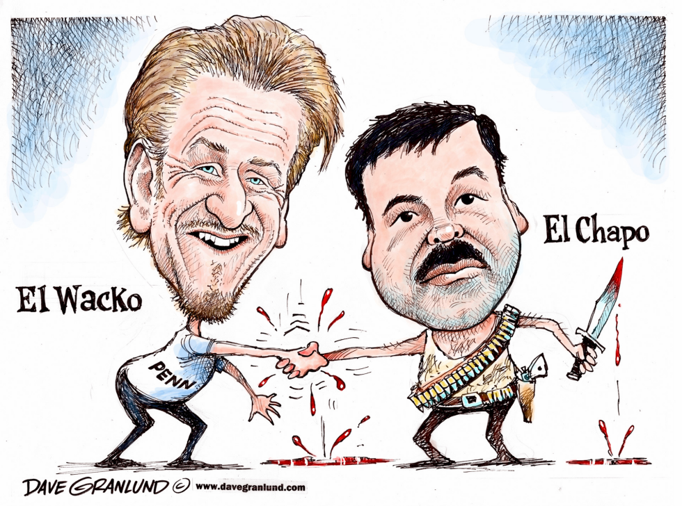 El Chapo and Sean Penn