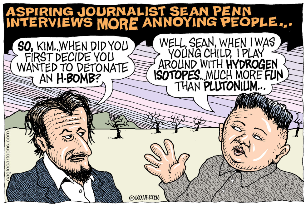 Sean Penn Interviews Kim Jong Un COLOR