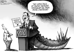 NATURAL BORN CRUZ by Nate Beeler