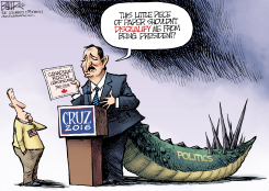 NATURAL BORN CRUZ  by Nate Beeler