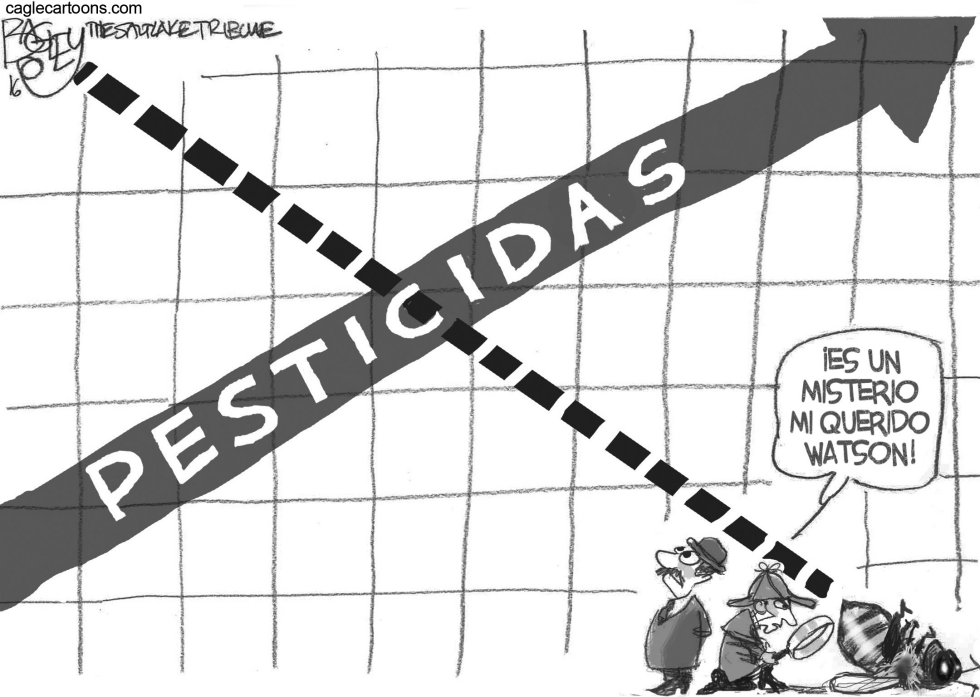  EL CASO DE LAS ABEJAS MUERTAS by Pat Bagley