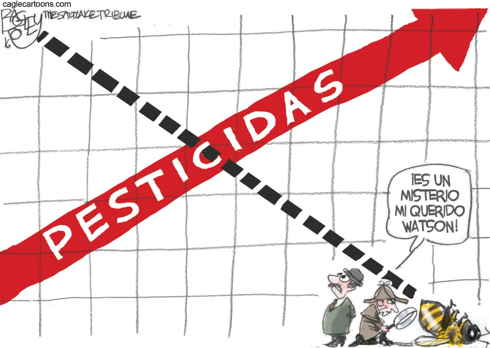  EL CASO DE LAS ABEJAS MUERTAS  by Pat Bagley