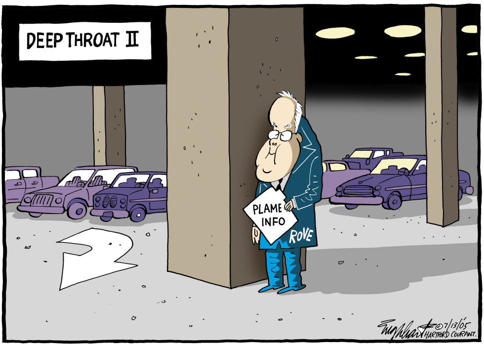  KARL ROVE by Bob Englehart