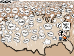 POWERBALL BUST  by Steve Sack