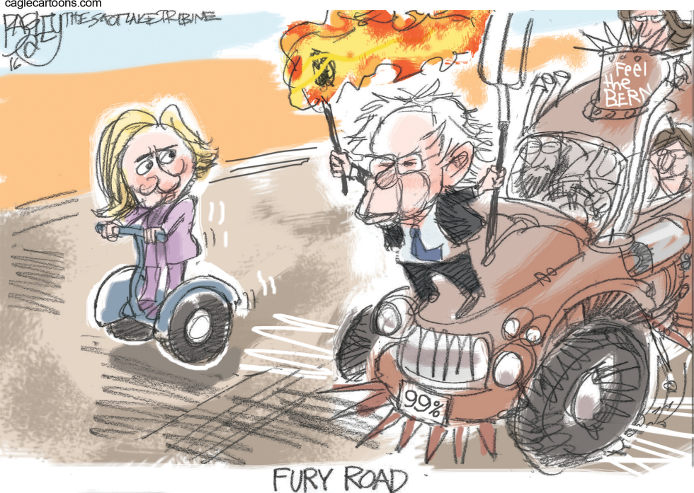 Bernie Fury Road COLOR