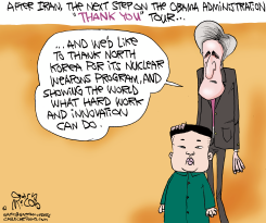 KERRY THANKS IRAN  by Gary McCoy