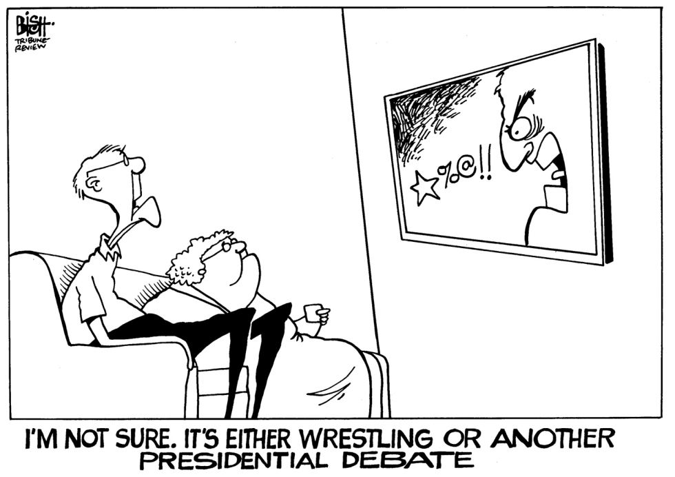 ROWDY DEBATES, B/W
