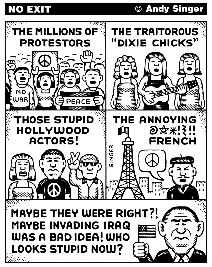 Maybe War Opponents Were Right