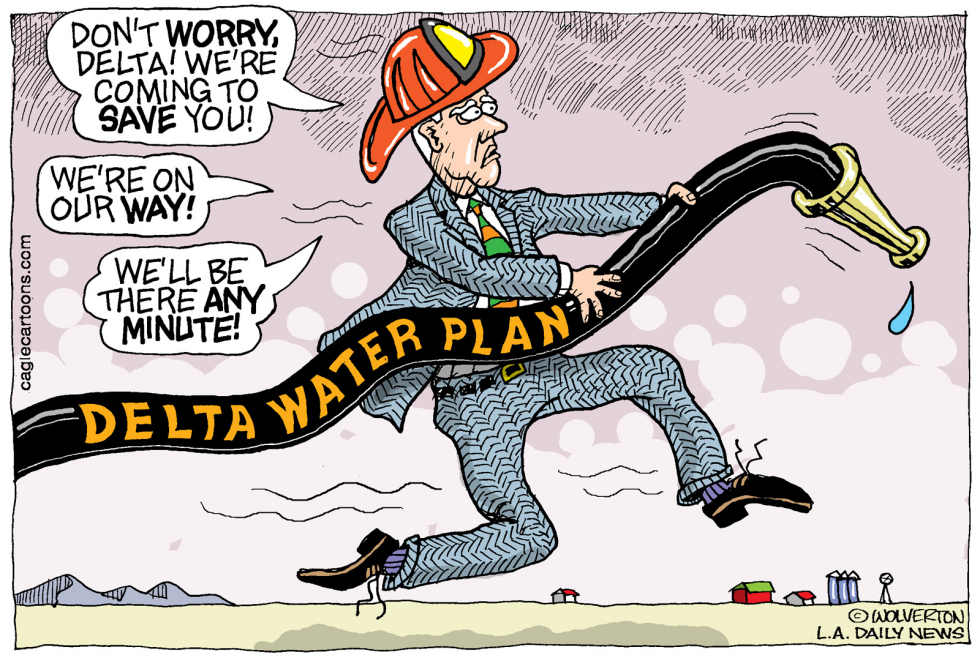LOCAL-CA Jerry Brown and Delta Water Project