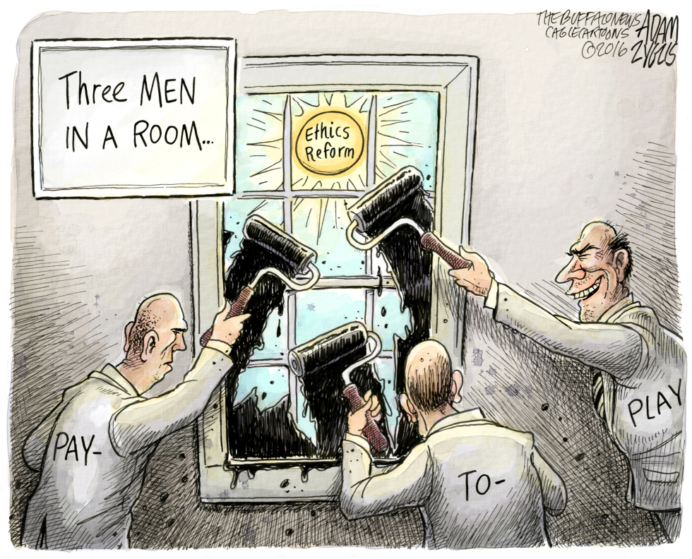  ALBANY ETHICS REFORM by Adam Zyglis