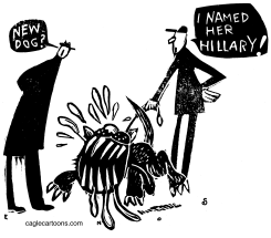ATTACK DOG HILLARY by Randall Enos