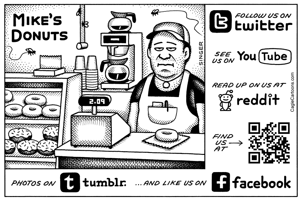Mike's Donuts horizontal
