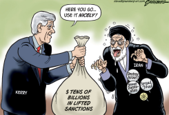 IRAN SALIVATES by Steve Greenberg