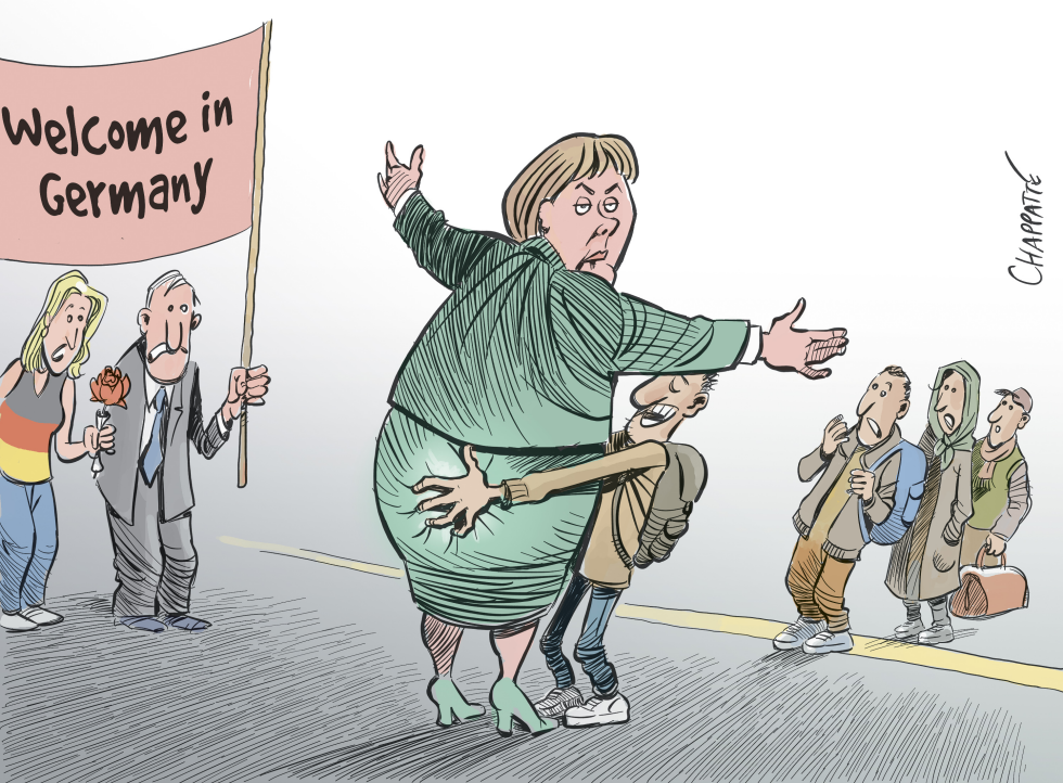  COLOGNE ASSAULTS by Patrick Chappatte