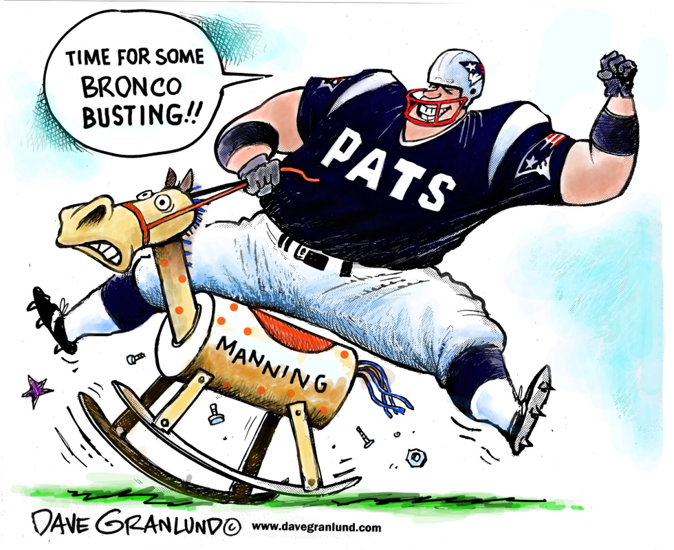Patriots vs Broncos Jan 24 2016