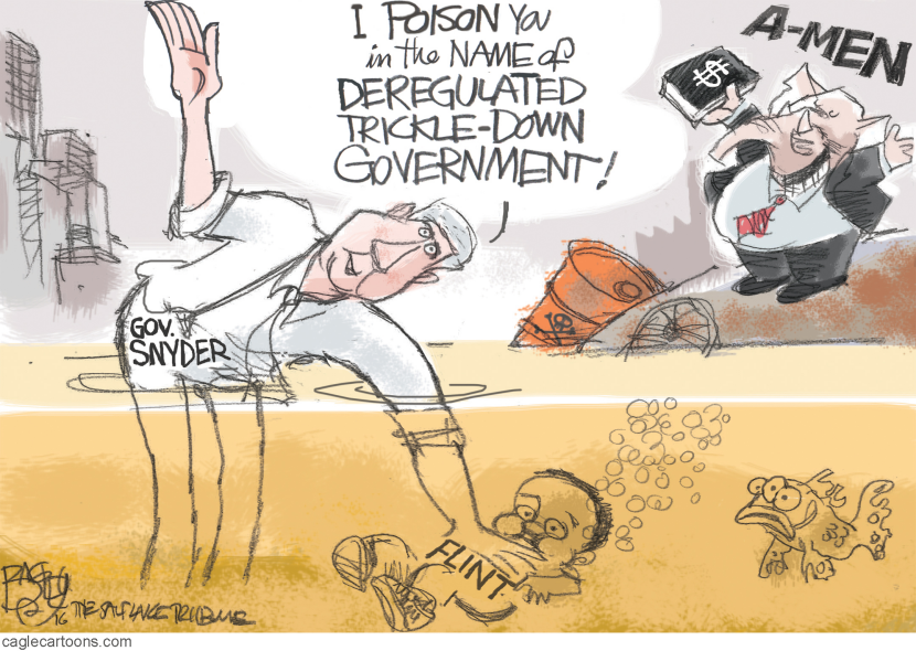 Snyder Poisons Flint COLOR