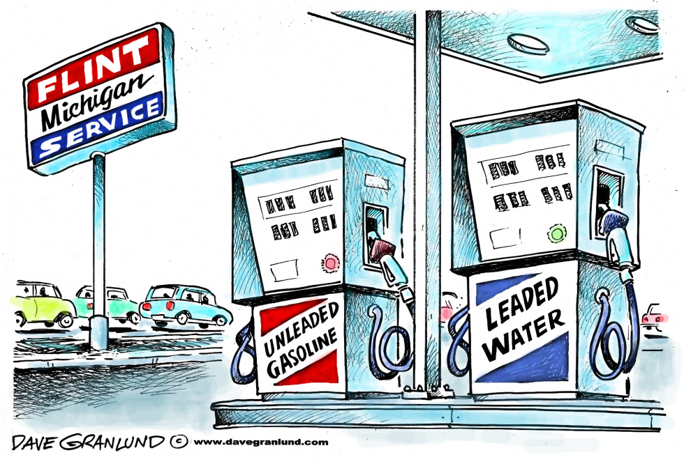 Flint Michigan lead in water