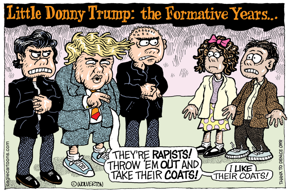  LITTLE DONNY TRUMP by Wolverton