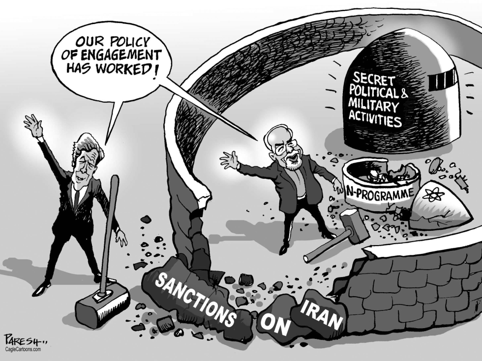 SANCTIONS END IN IRAN by Paresh Nath