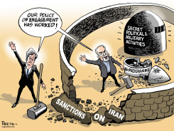 SANCTIONS END IN IRAN  by Paresh Nath