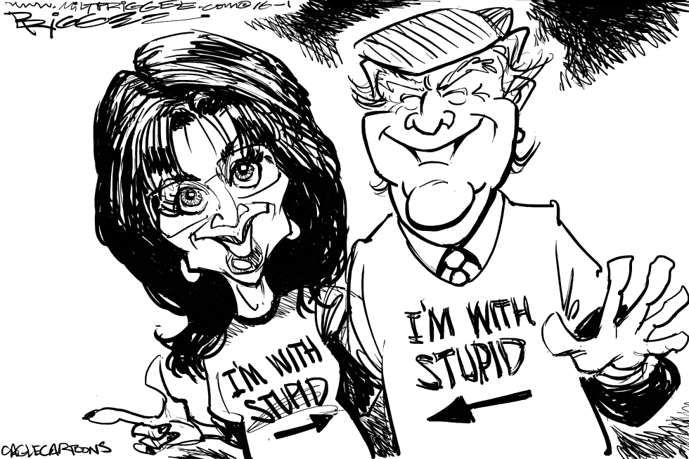 Misery loves - Trump and Palin