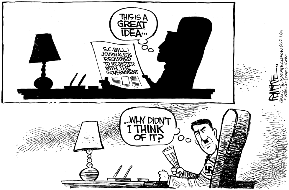 SC Press Registry Bill