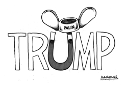 PALIN ENDORSES TRUMP by Jimmy Margulies