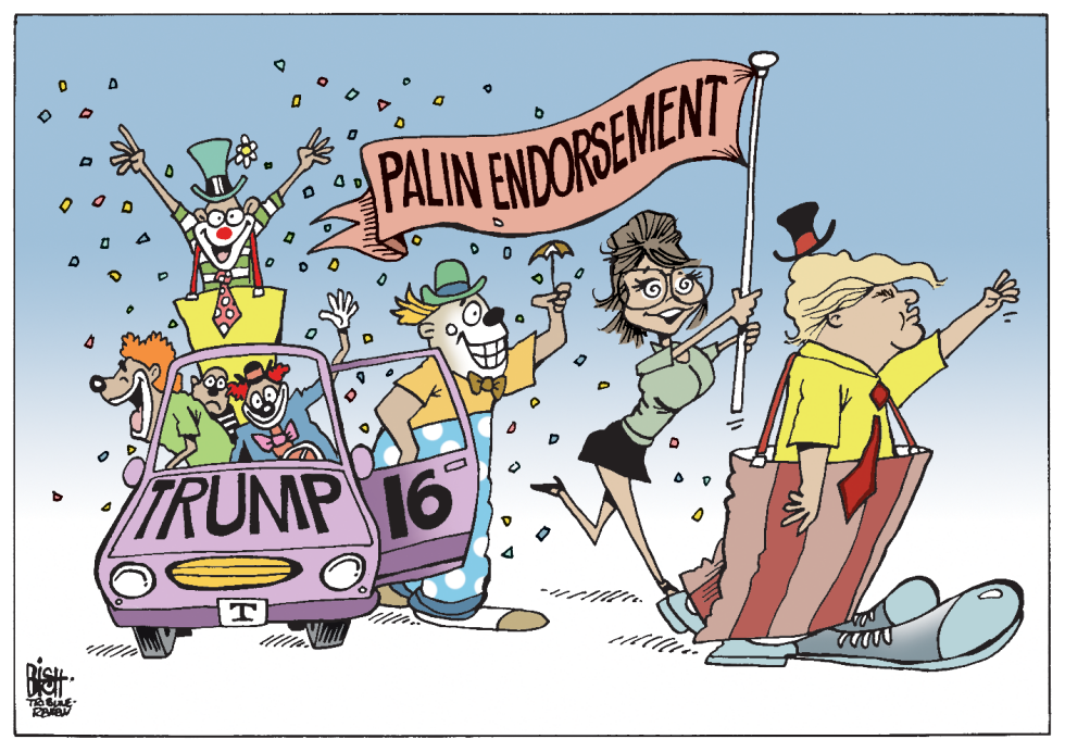 PALIN AND TRUMP, COLOR