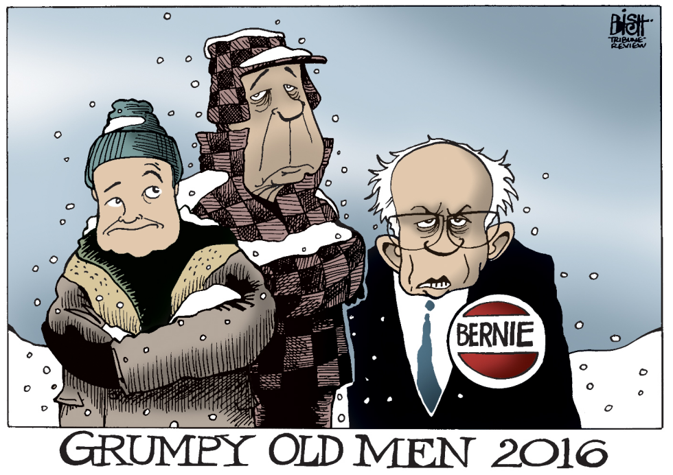 GRUMPY OLD SANDERS, COLOR