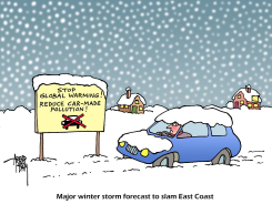 WINTER STORM by Arend Van Dam