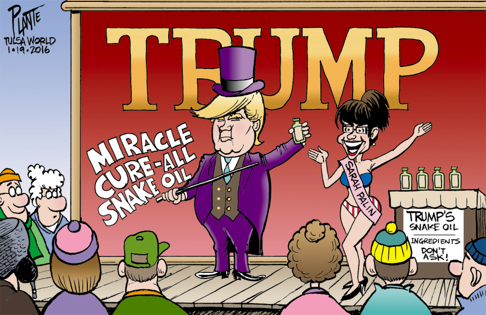 Trumps Snake Oil