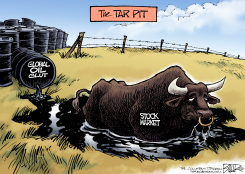 TAR PIT  by Nate Beeler