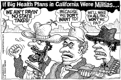 LOCAL-CA BIG HEALTH INSURERS AND STATE TAX by Monte Wolverton