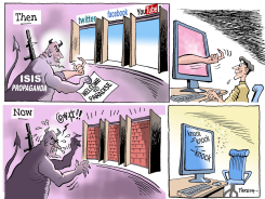 BLOCKING ISIS PROPAGANDA  by Paresh Nath