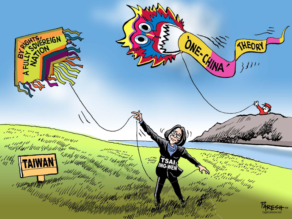  TAIWAN AND CHINA by Paresh Nath