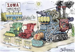 IOWA CAUCUS by Joe Heller